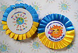 Значок с розеткой Выпускник группы Солнышко, фото 3