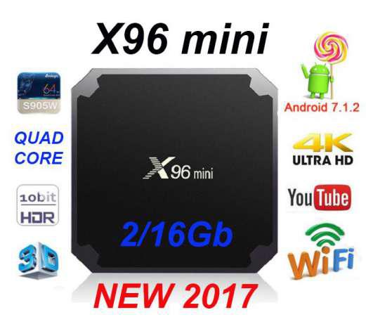 Cмарт приставка X96 mini Smart TV Box 2/16G (Android 7.1) - фото 1 - id-p6002818