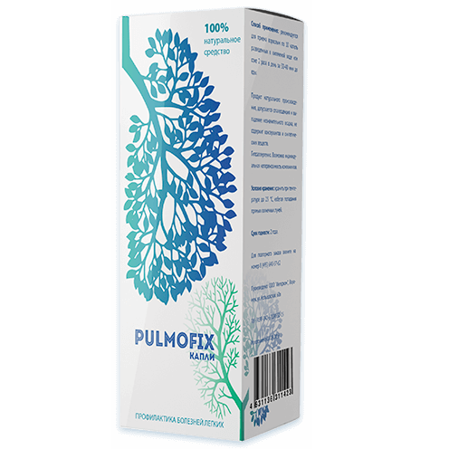 Препарат Pulmofix (Пульмофикс) для дыхательных путей - фото 1 - id-p6010126
