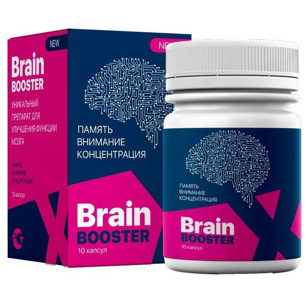 Капсулы BrainBoosterX для увеличения мозговой активности - фото 1 - id-p6010143