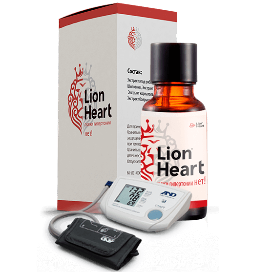 Лекарство LionHeart от гипертонии - фото 1 - id-p6010293