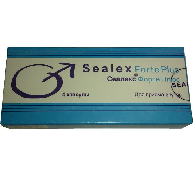 Препарат Sealex Forte Plus для потенции (4 капсулы) - фото 1 - id-p6010314
