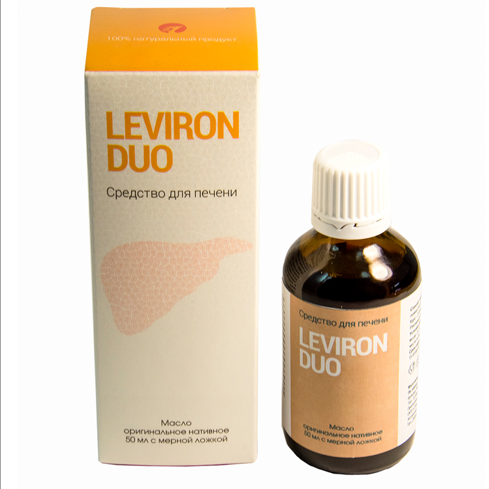 Левирон Дуо - масло для восстановления печени - фото 1 - id-p6010545