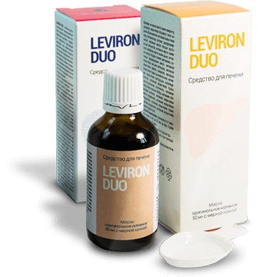 Leviron Duo для восстановления печени - фото 1 - id-p6010542