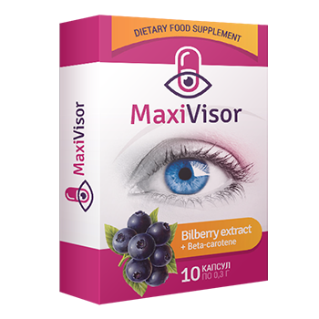 Капсулы для зрения MaxiVisor (МаксиВизор) - фото 1 - id-p6010673