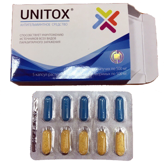 Unitox (Унитокс) антигельминтное средство - фото 1 - id-p6010775