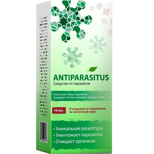Препарат Antiparasitus от паразитов - фото 1 - id-p6010788