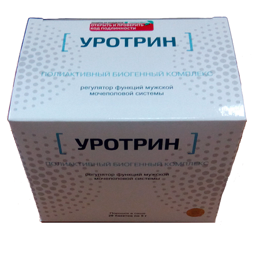 Препарат Уротрин для мужчин (полиактивный биогенный комплекс) - фото 1 - id-p6010832
