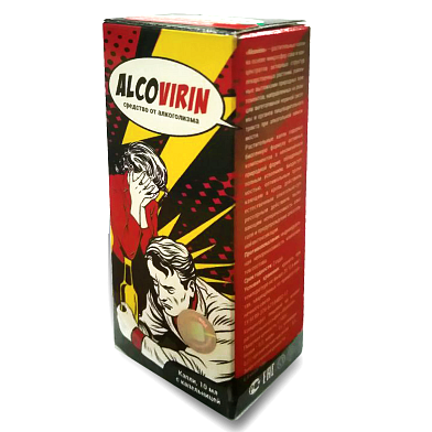 Препарат от алкоголизма AlcoVirin (АлкоВирин) - фото 1 - id-p6010860