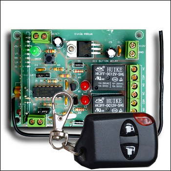MP325 - Дистанционное управление 433 МГц (кнопки/триггер, 2 реле) - фото 1 - id-p933817