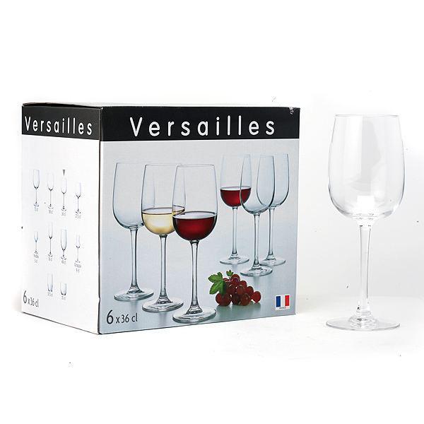 Набор бокалов для вина Luminarc Versailles из 6 шт. 360 мл G1483 - фото 1 - id-p5552961