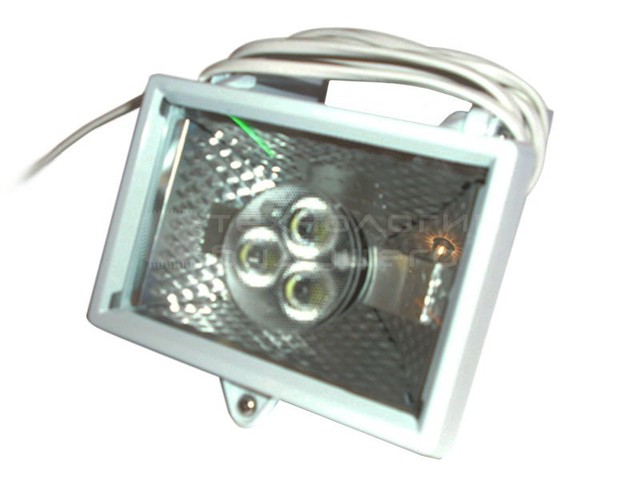 Светильник стационарный общего назначения универсальный на основе светодиодов серии «Эконом-F», 3 Вт, блок линз - фото 1 - id-p56532