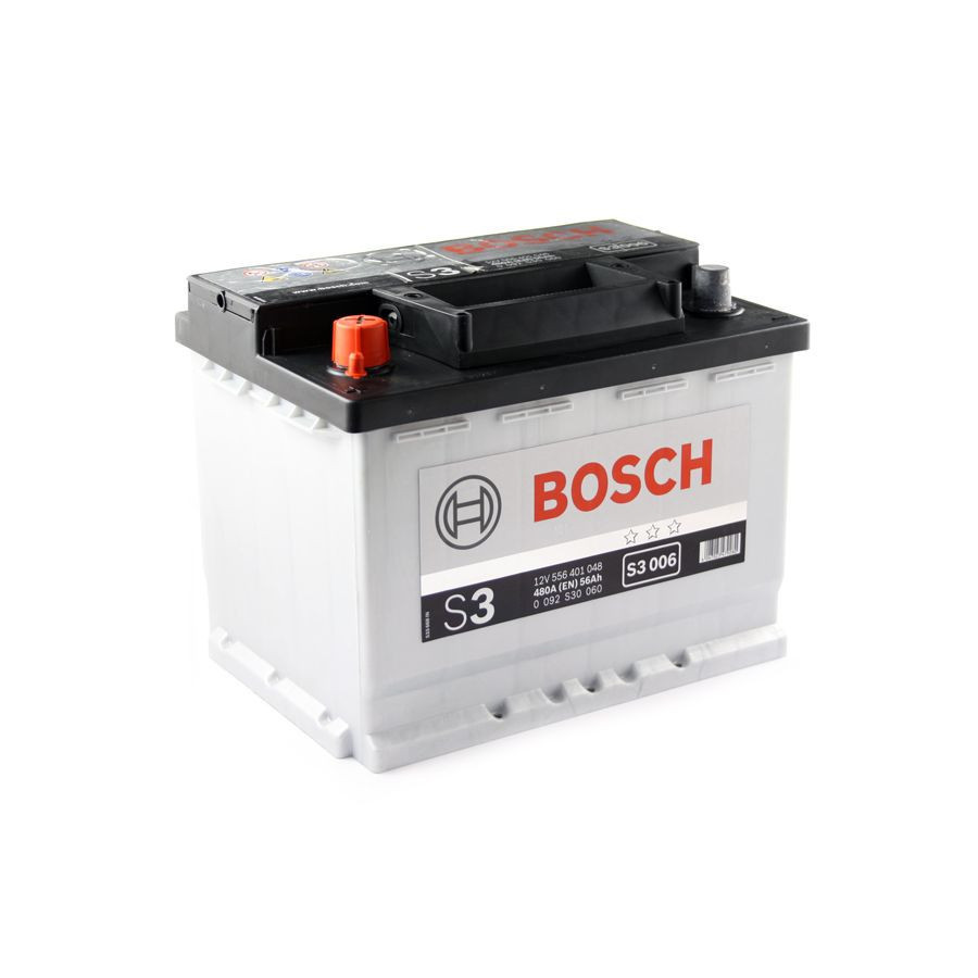 Аккумулятор Bosch S3 56Ah EN480A L+ (S3006) - фото 1 - id-p4753822