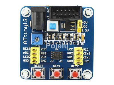 ATtiny13 Development Board AVR Mini System With USB Cable - фото 1 - id-p1049904