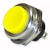 Кнопка питания круглая желтая OFF (ON) металл. - фото 1 - id-p8401