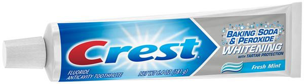 Зубная паста CREST Baking Soda& Peroxide WHITENING 181 g - фото 1 - id-p7811518