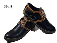 Туфли комфорт мужские натуральная кожа на шнуровке (batich) 42