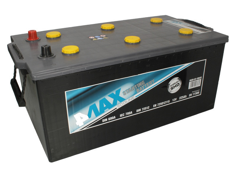 Аккумулятор 4Max Bateries 225Ah/1150A L+(3) Ecoline 518x273x241 - фото 1 - id-p5078107