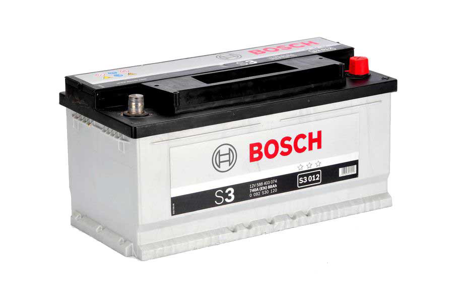 Аккумулятор Bosch S3 88Ah EN740A R+ (S3012) - фото 1 - id-p5378087
