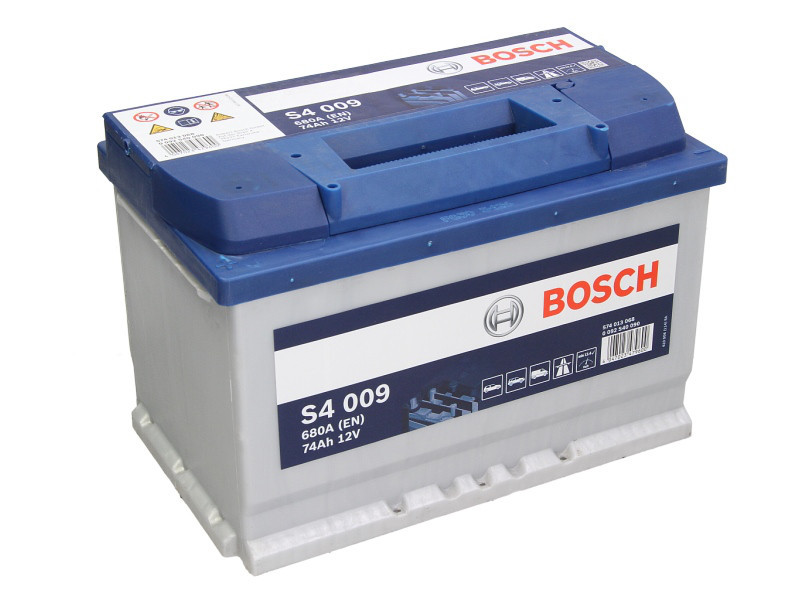 Аккумулятор Bosch S4 74Ah EN680A L+ (S4009) - фото 1 - id-p4753834