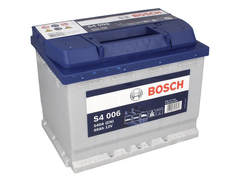 Аккумулятор Bosch S4 60Ah EN540A L+ (S4006) - фото 1 - id-p4753831