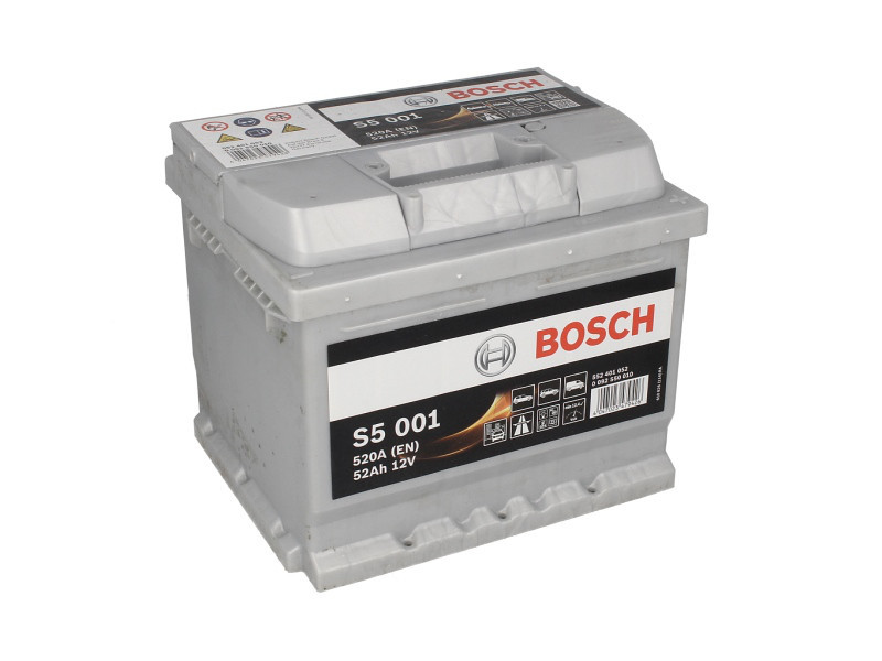 Аккумулятор Bosch S5 52Ah EN520A R+ (S5001) - фото 1 - id-p4753849