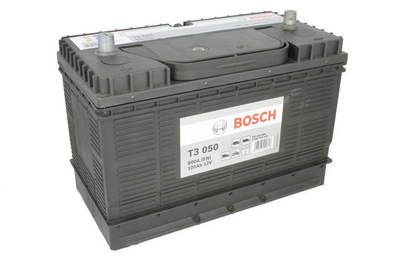 Аккумулятор 105Ah-12v BOSCH (T3050) (330x172x240),R,EN800 - фото 1 - id-p4753860