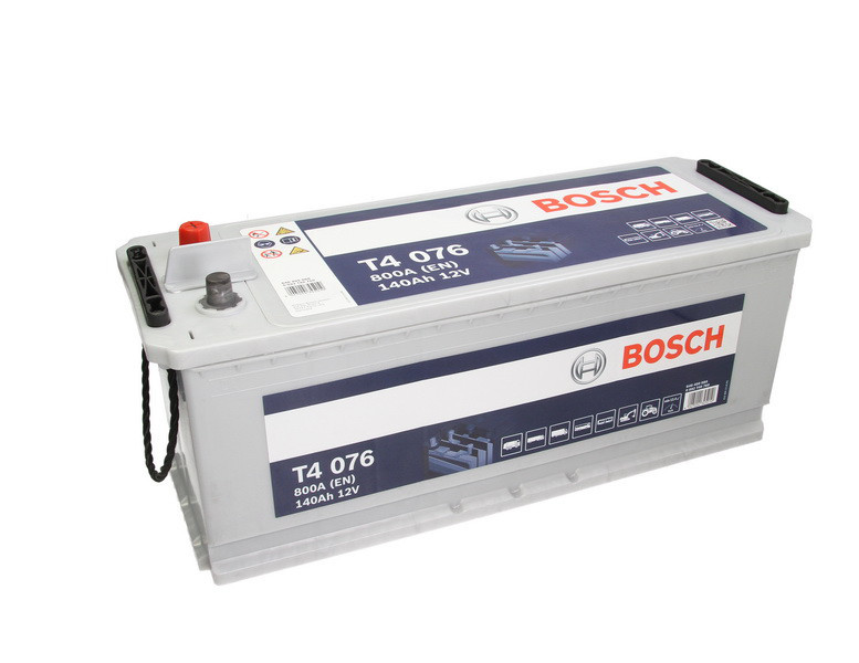 Аккумулятор Bosch T4 140Ah EN800A L+ (T4076) - фото 1 - id-p4753864