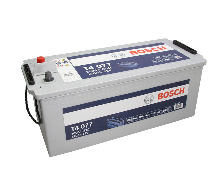 Аккумулятор Bosch T4 170Ah EN1000A L+ (T4077) - фото 1 - id-p4753865