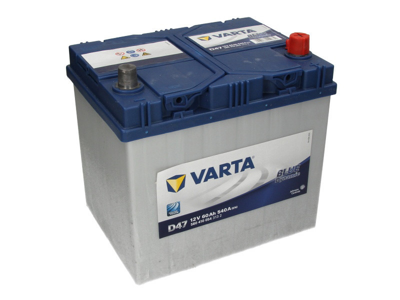 Аккумулятор VARTA BD 60Ah EN540 R+ Asia (D47) - фото 1 - id-p4753884