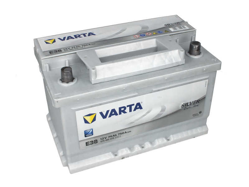 Аккумулятор VARTA SD 74Ah EN750 R+ (E38) - фото 1 - id-p4753894