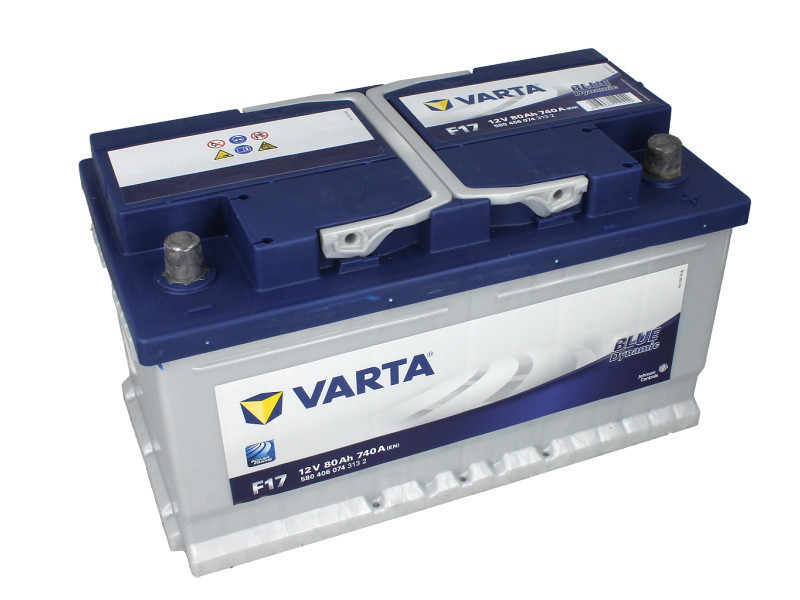 Аккумулятор VARTA BD 80Ah EN740 R+ (F17) - фото 1 - id-p4753896