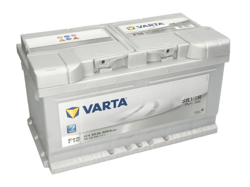 Аккумулятор VARTA SD 85Ah EN800 R+ (F18) - фото 1 - id-p4753912