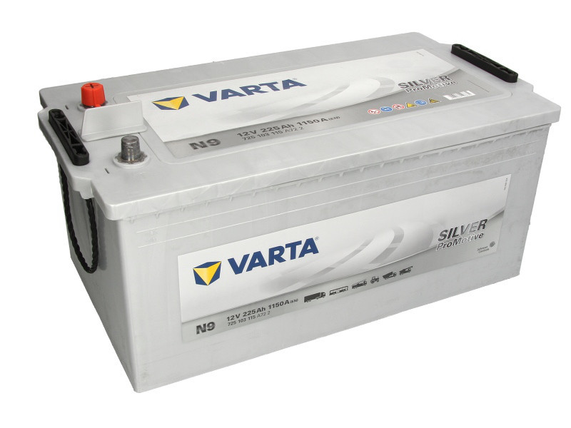 Аккумулятор VARTA PM Silver 225Ah EN1150 L+ (N9) - фото 1 - id-p4753910