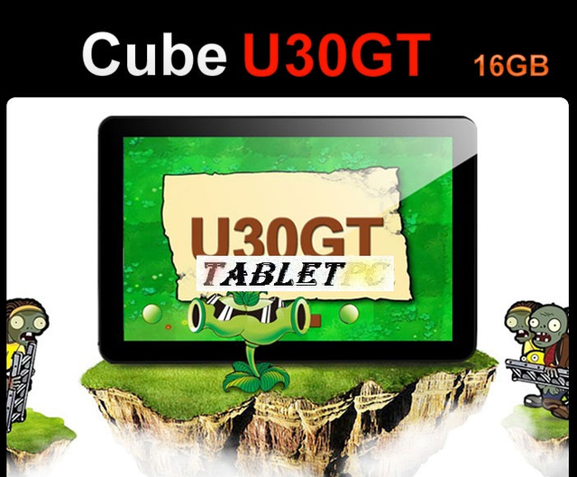 10.1" Cube U30GT Android 4.0 Dual Core RK3066 1.6GHz Tablet PC 16GB 1GB RAM - фото 1 - id-p1120403