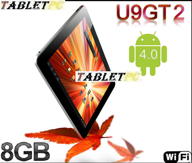 9.7" Cube U9GT2 Android 4.0 RK2918 1Ghz Tablet PC 8GB 1GB RAM - фото 1 - id-p1120406