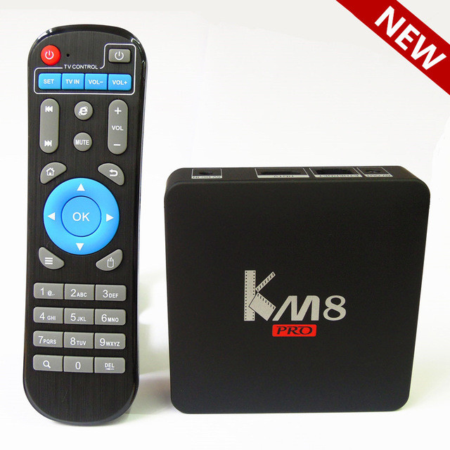 Smart ТV приставка KM8 Pro TV Box Amlogic S912, 2Gb+8Gb Android 7. - фото 1 - id-p7848790