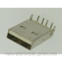 Штекер USB-A на плату с выводами - фото 1 - id-p1120415