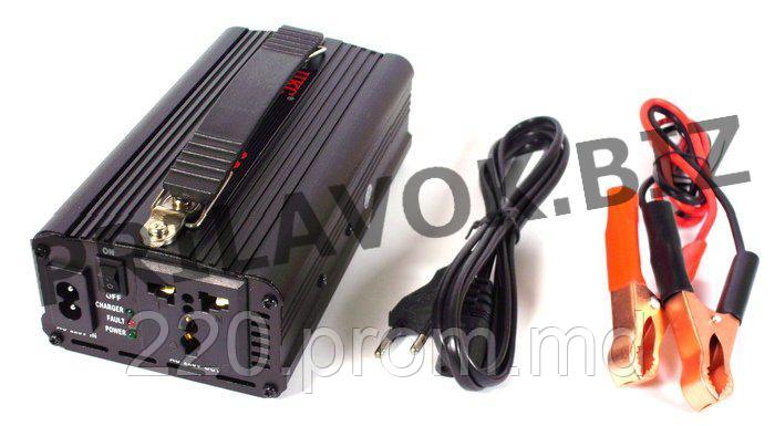 Преобразователь напряжения с зарядным устройством UKC Technology 800W (инвертор 12/220В 800Вт) - фото 1 - id-p5362449