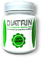 Diatrin (Диатрин) - шоколадные пастилки для похудения