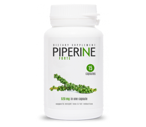 Piperine Forte (Пиперин Форте) капсулы для похудения - фото 1 - id-p8235179