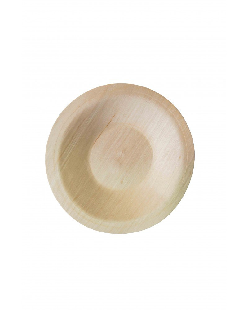 Тарелка одноразовая деревянная (100 мм) - фото 1 - id-p8239285