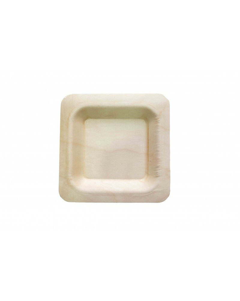 Тарелка квадратная ЭКО (100 мм) - фото 1 - id-p8239288