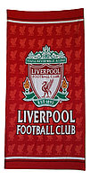 Пляжное полотенце ФК " Ливерпуль" с логотипом любимого футбольного клуба