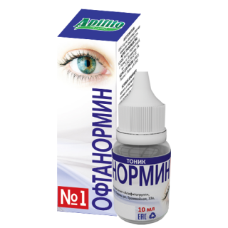 Офтанормин - капли для глаз - фото 1 - id-p8254952