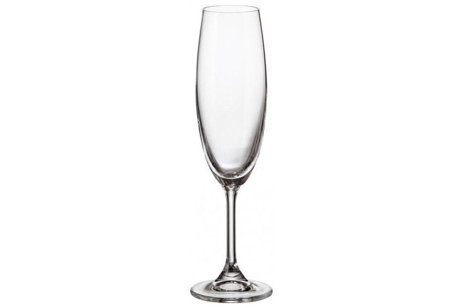Набор бокалов для шампанского Bohemia Klara (Sylvia) 220 мл 6 пр b4S415 - фото 1 - id-p8275706