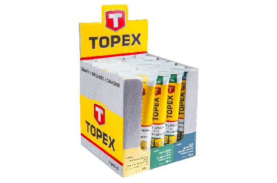 Машинная литиевая графитная смазка TOPEX - фото 1 - id-p8287843