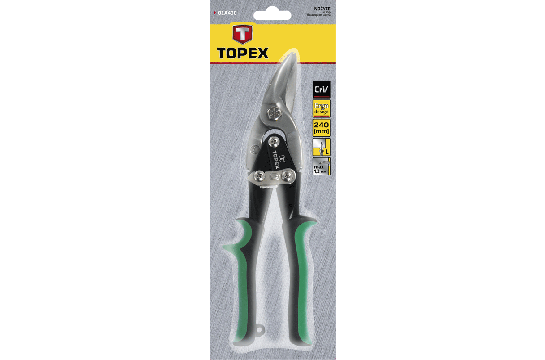 Ножницы по металлу TOPEX, длина 250 мм - фото 1 - id-p8287859