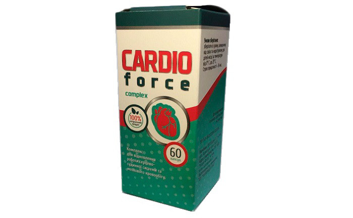CardioForce (КардиоФорс) - капсулы от гипертонии - фото 1 - id-p8307021