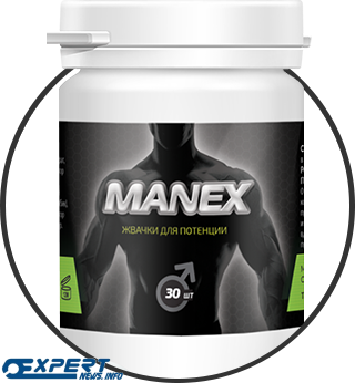 MANEX (Манекс) жевательная резинка для мощной потенции - фото 1 - id-p8345724